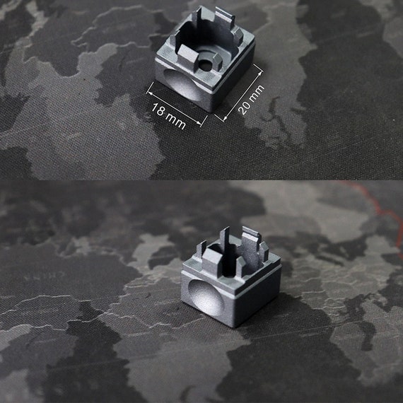 Aluminum Alloy Metal Switch Opener Mechanical Keyboard Keycaps for