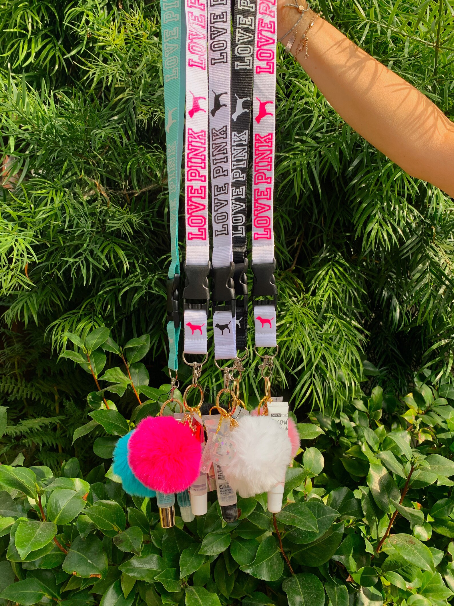 Personalized Lip Gloss Lanyards Etsy
