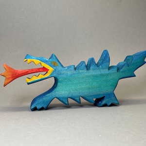 Dragon Fafnir | Wooden toys for children | Mythical creatures | fire Dragon