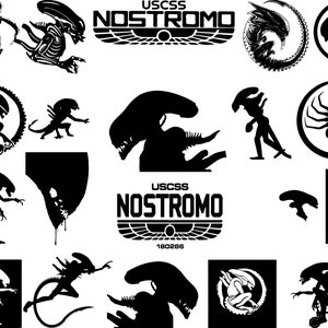 19 Digital SVG / PNG Files