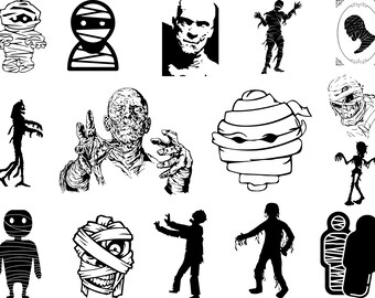 16 Digital SVG / PNG Files