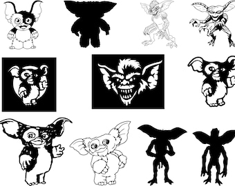 12 Digital SVG / PNG Files