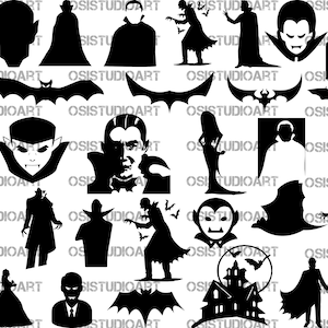 32 Digital SVG / PNG Files