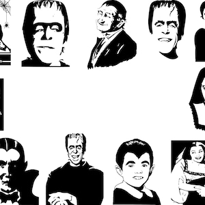 12 Digital SVG / PNG Files