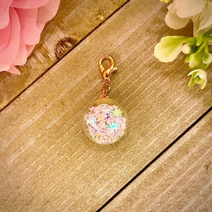 White star candy charm | stars, candy, pearlescent, cute charm, food, gumball charm, candy, star charm, candy planner charm, planner charm