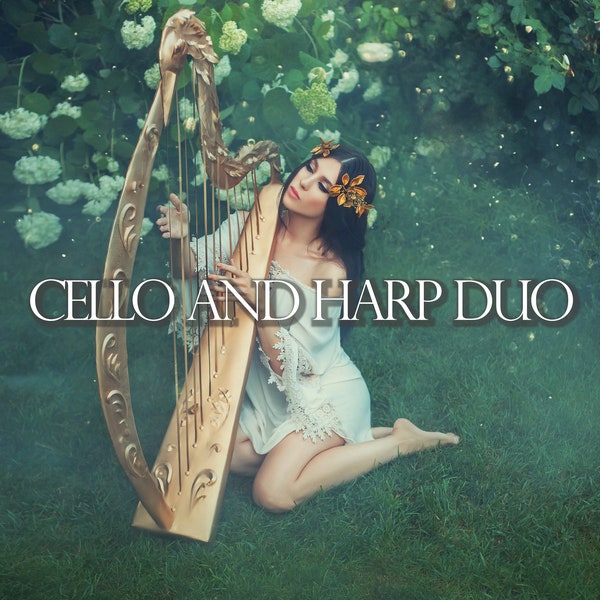 What Child Is This? (Greensleeves) for Harp-Cello Duo