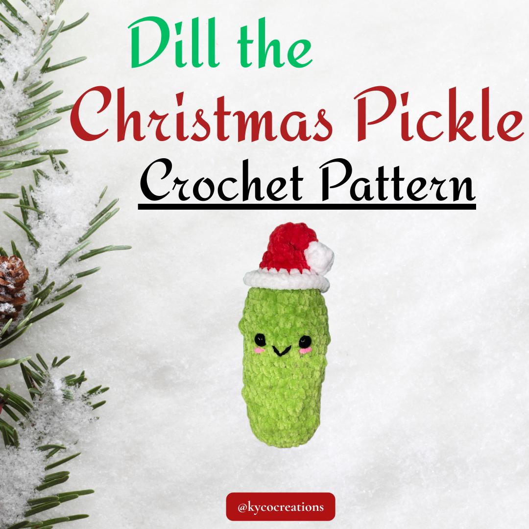 Dill the Christmas Pickle Crochet Pattern