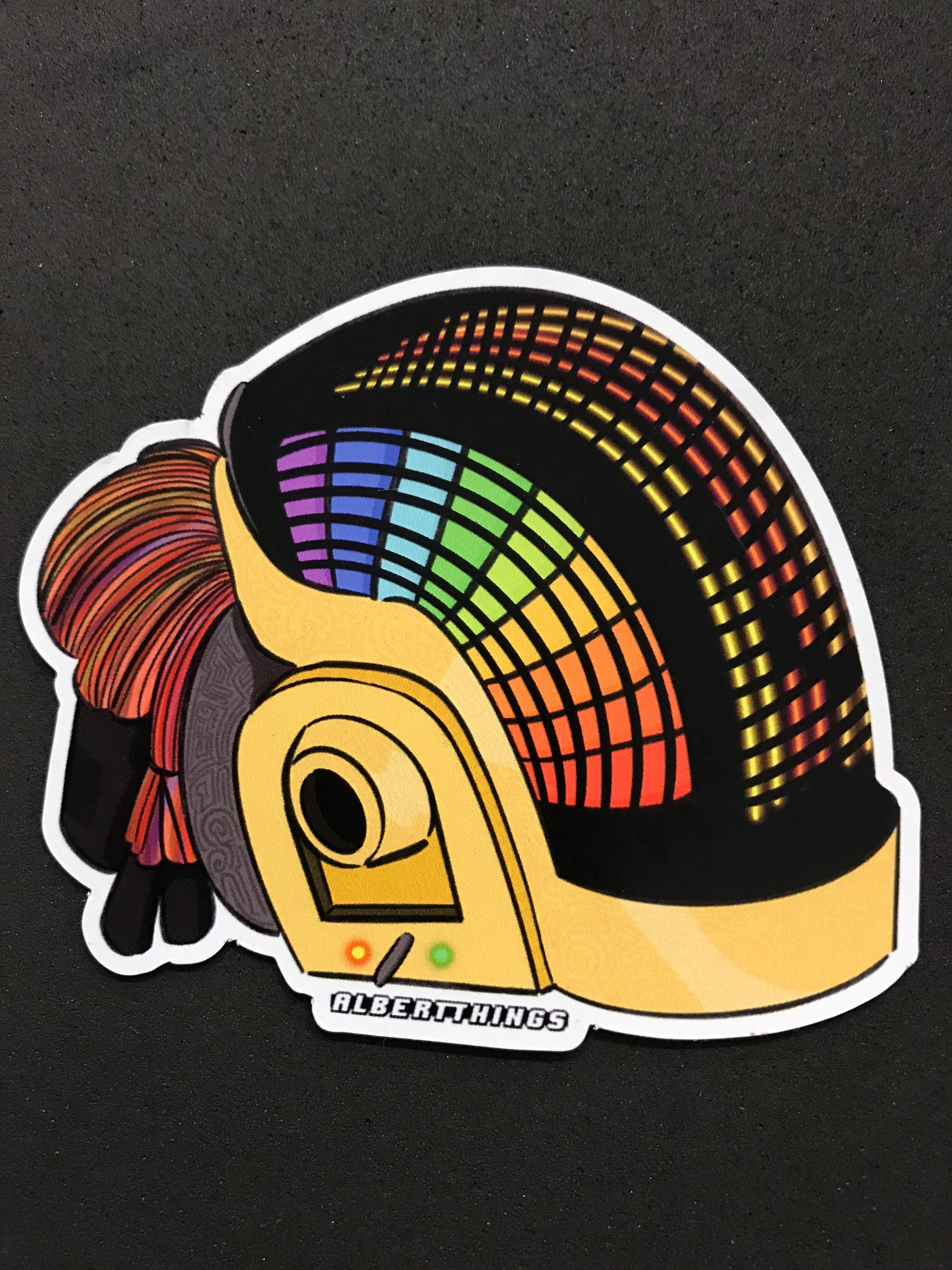 Guy Manuel Helmet - Etsy