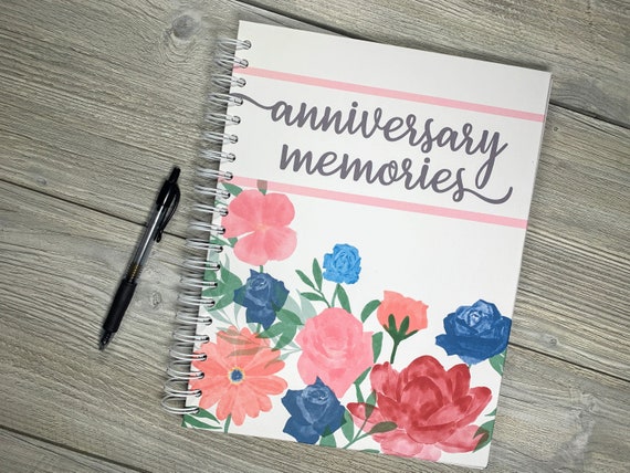 Anniversary Memory Book Anniversary Album Anniversary Book