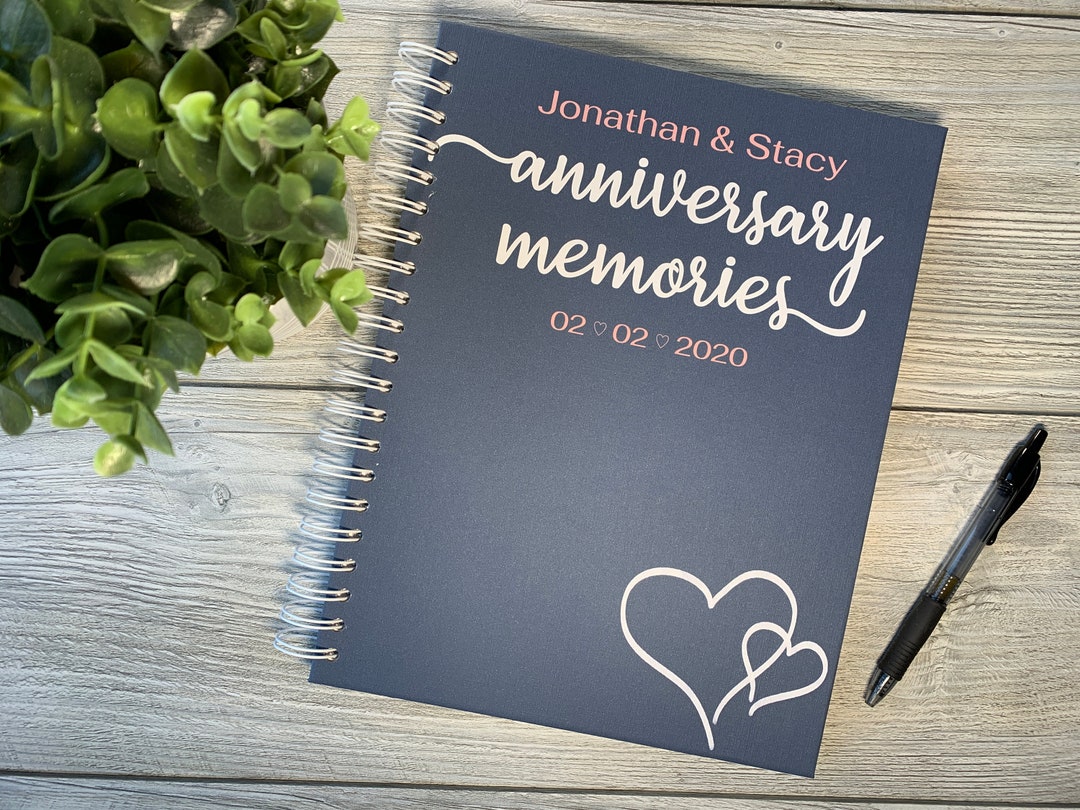 Anniversary Memory Book Anniversary Album Anniversary Book Anniversary