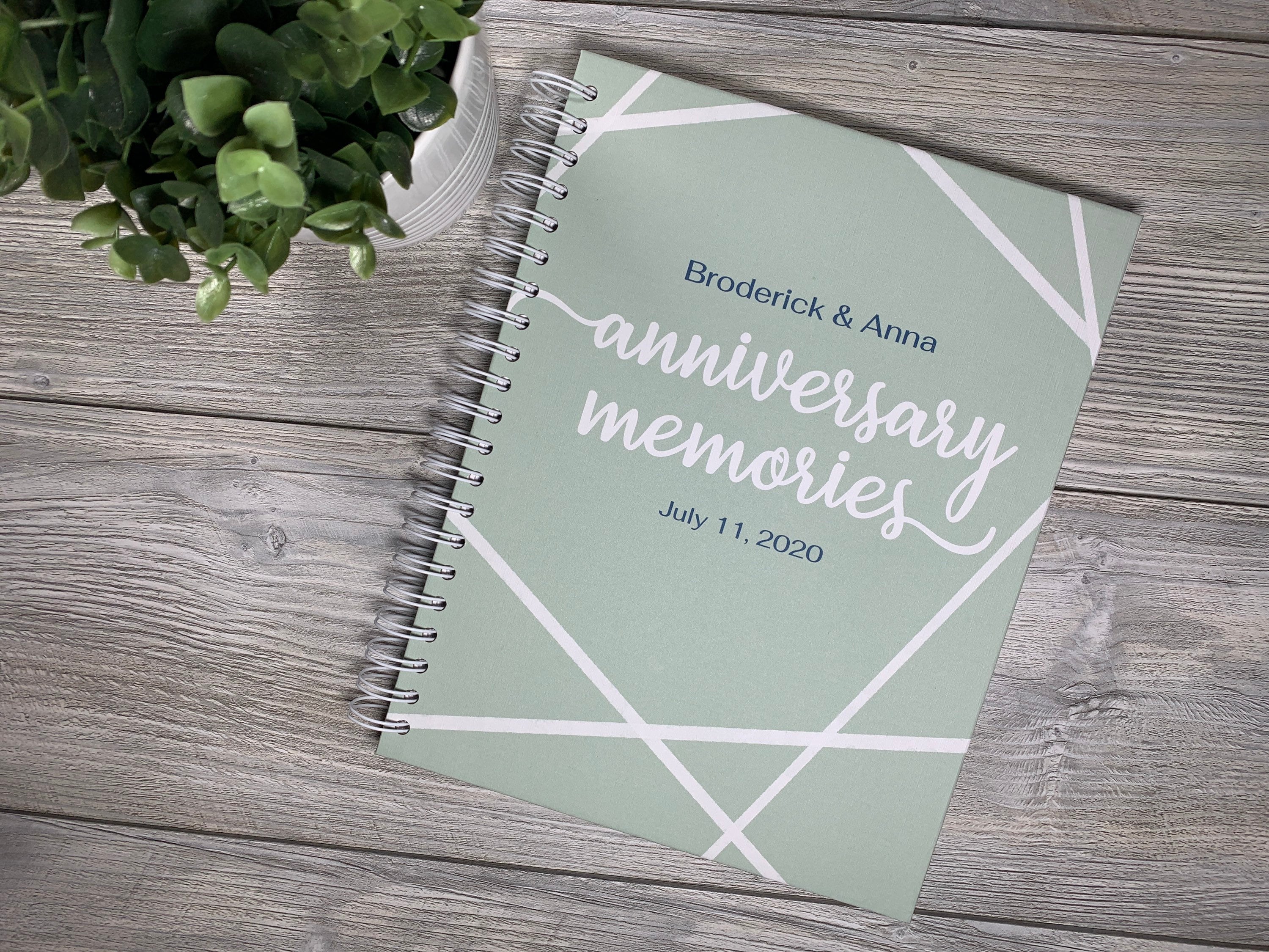 Anniversary Memory Book Anniversary Album Anniversary Book Anniversary