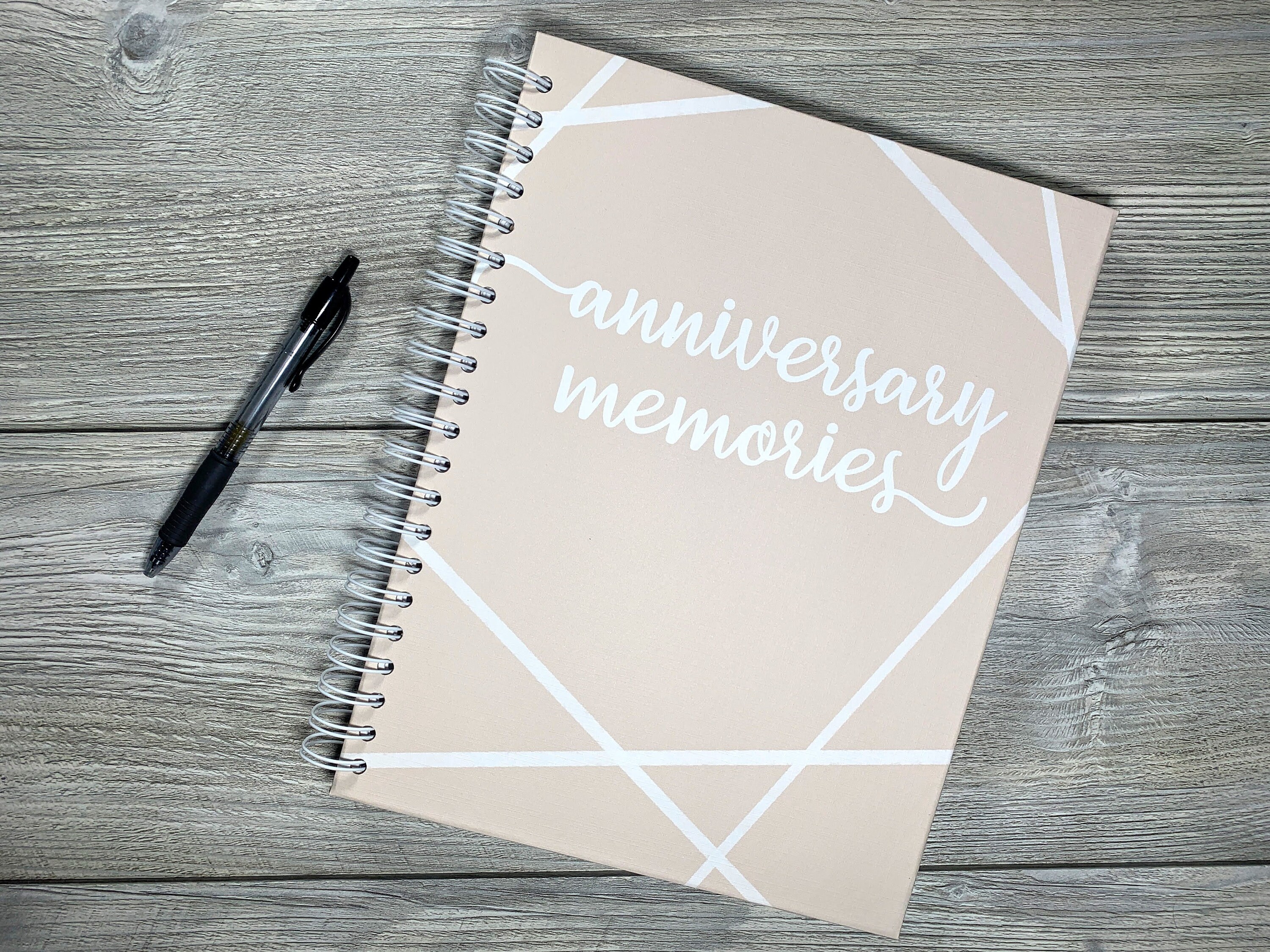 Anniversary Memory Book Anniversary Album Anniversary Book Anniversary