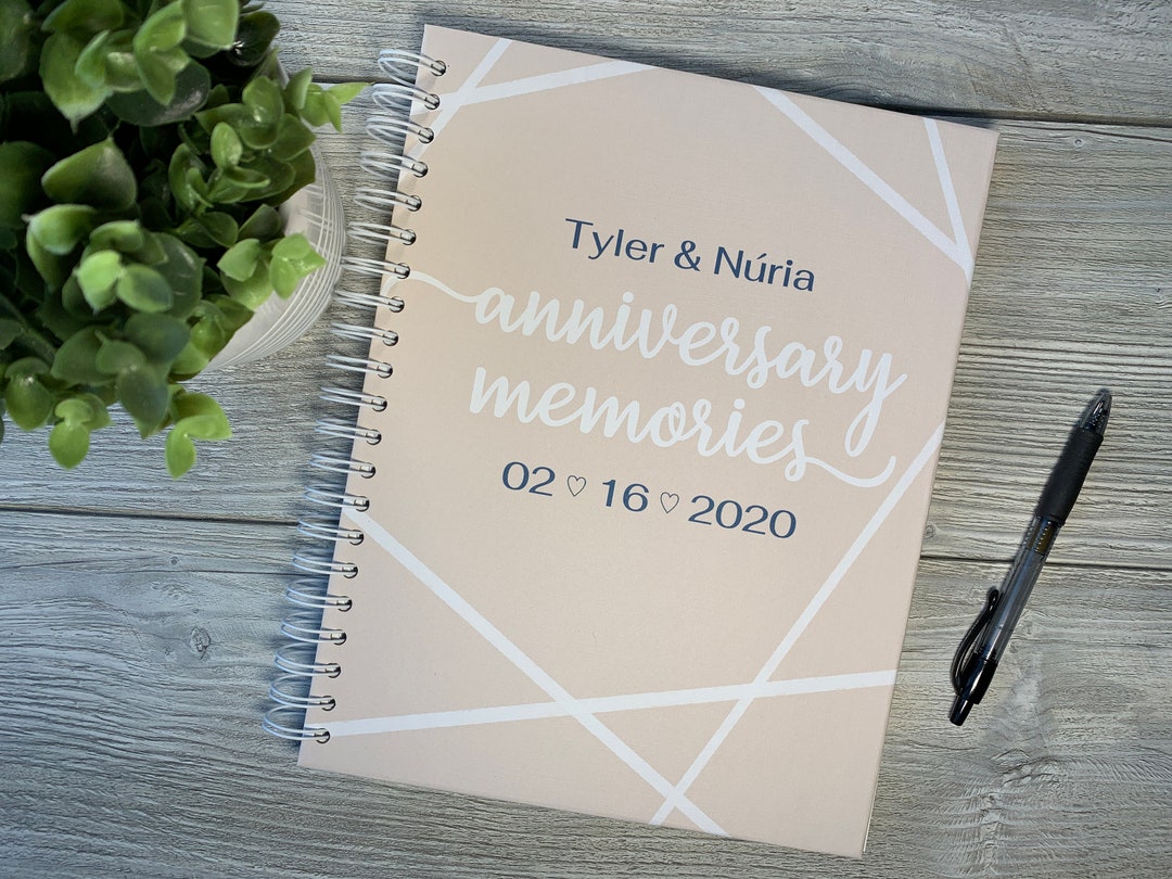 Anniversary Memory Book Anniversary Album Anniversary Book Anniversary