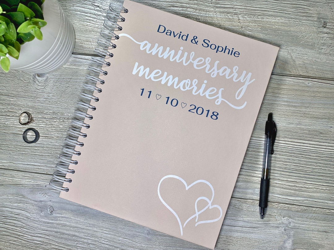 Anniversary Memory Book Anniversary Album Anniversary Book Anniversary