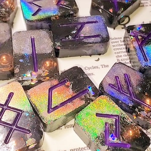Elder Futhark Runes Set-Divination-Spiritual Tools-Norse runes-Resin Runes