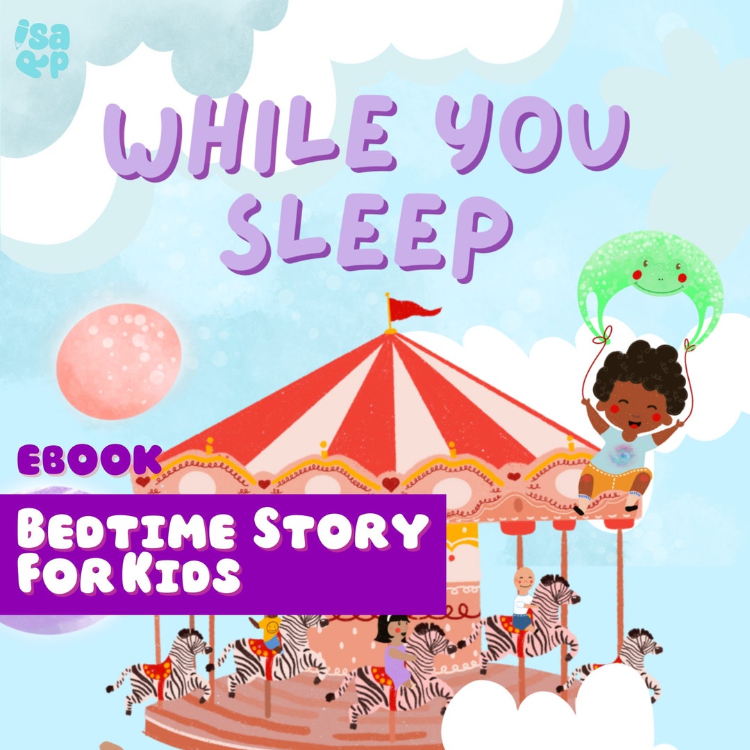 Bed time story for kids e book for kids etsy