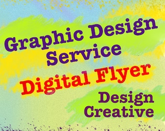 Custom Business Flyer, Custom Design Flyer, Custom Digital Flyer, Custom Flyer, Graphic Design Flyer,  Done For You, Small Business Branding