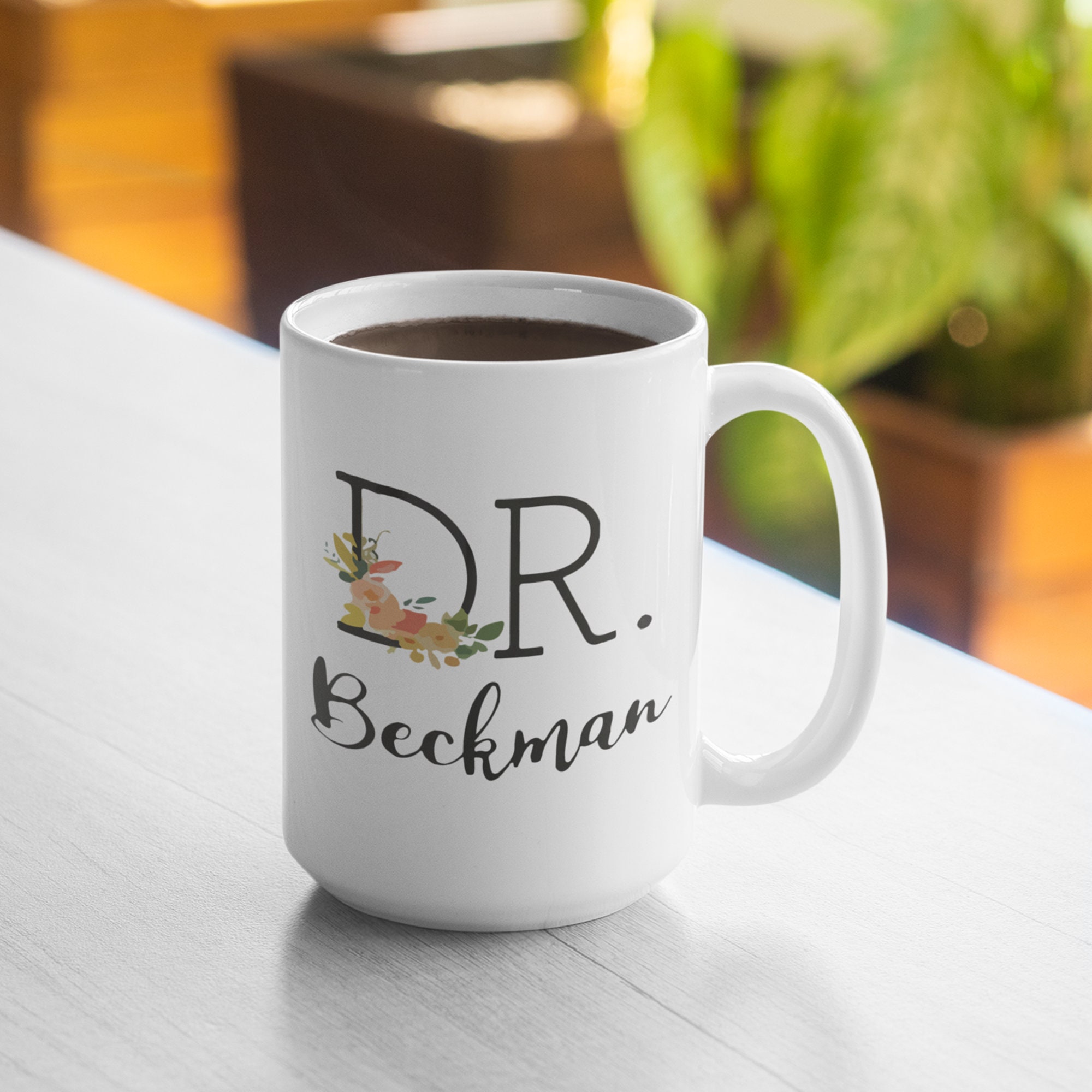 Doctor Coffee Mug Doctor Gift Personalized Doctor Gift PHD Etsy