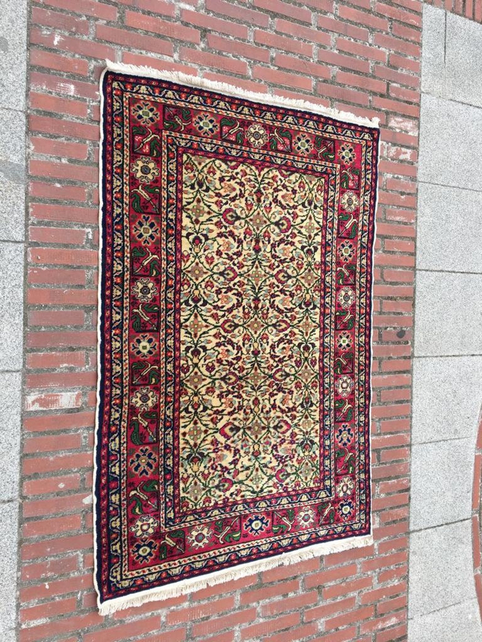 Authentic Turkish Rug Vintage Handmade Decorative Turkish Etsy