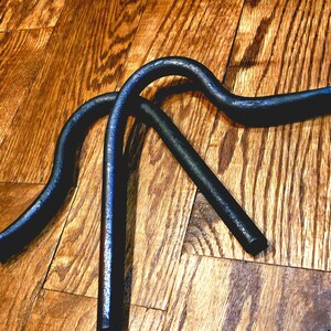 Fixation forgée à la main | Sucker Rod en acier, 3/4"-7/8" trou pour chien/trou Pritchell image 5