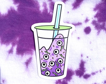 Monster Boba Sticker