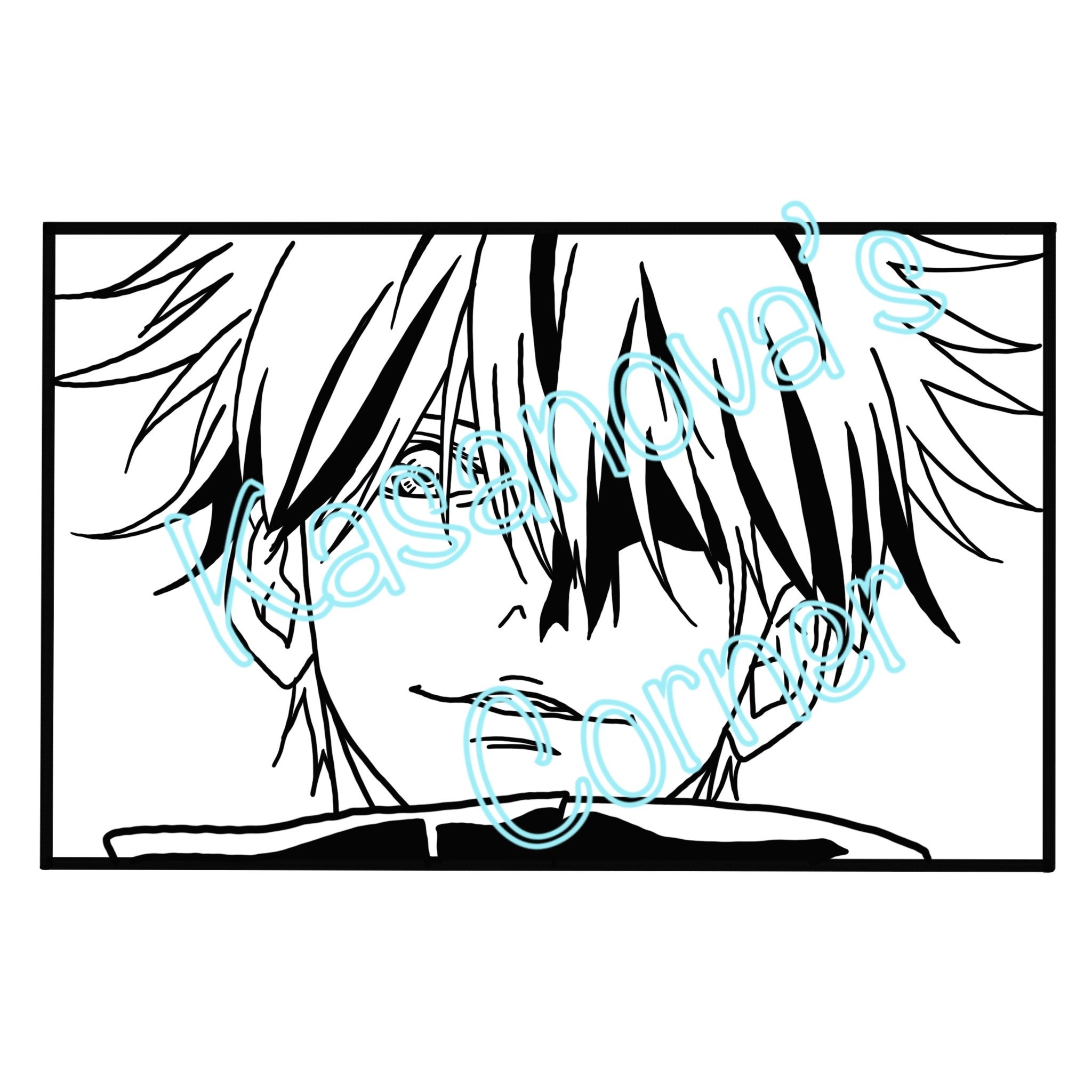 Jujutsu Kaisen Stencil jujutsu-kaisen-stencil