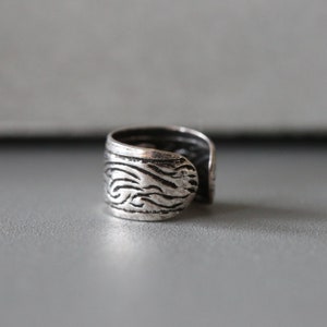 Bali Ear Cuff - Bali Style Wrap Ear Cuff - Sterling Silver 925 (311)