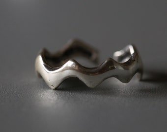 Zilveren Teenring - Verstelbare Teenring - Verstelbare Ring -Sterling Zilveren Ring - Sterling Zilver 925 (228)
