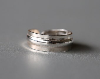 Silver Toe Ring - Adjustable Toe Ring - Adjustable Ring -Sterling Silver Ring - Sterling Silver 925 (279)