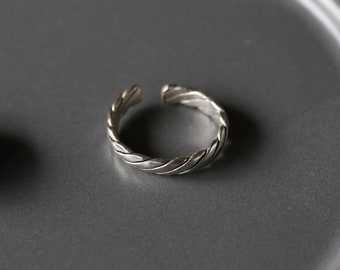 Silver Toe Ring - Adjustable Toe Ring - Adjustable Ring -Sterling Silver Ring - Sterling Silver 925 (250)