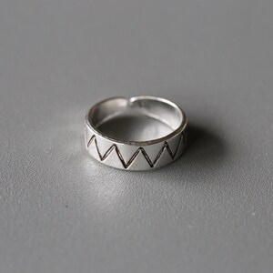 Silver Toe Ring - Adjustable Toe Ring - Adjustable Ring -Sterling Silver Ring - Sterling Silver 925 (263)