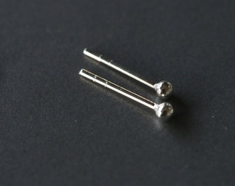 2,5 mm Kugel Ohrstecker - Ball Ohrstecker - Silber 2,5 mm Dot Ohrringe - Sterling Silber 925 (52)