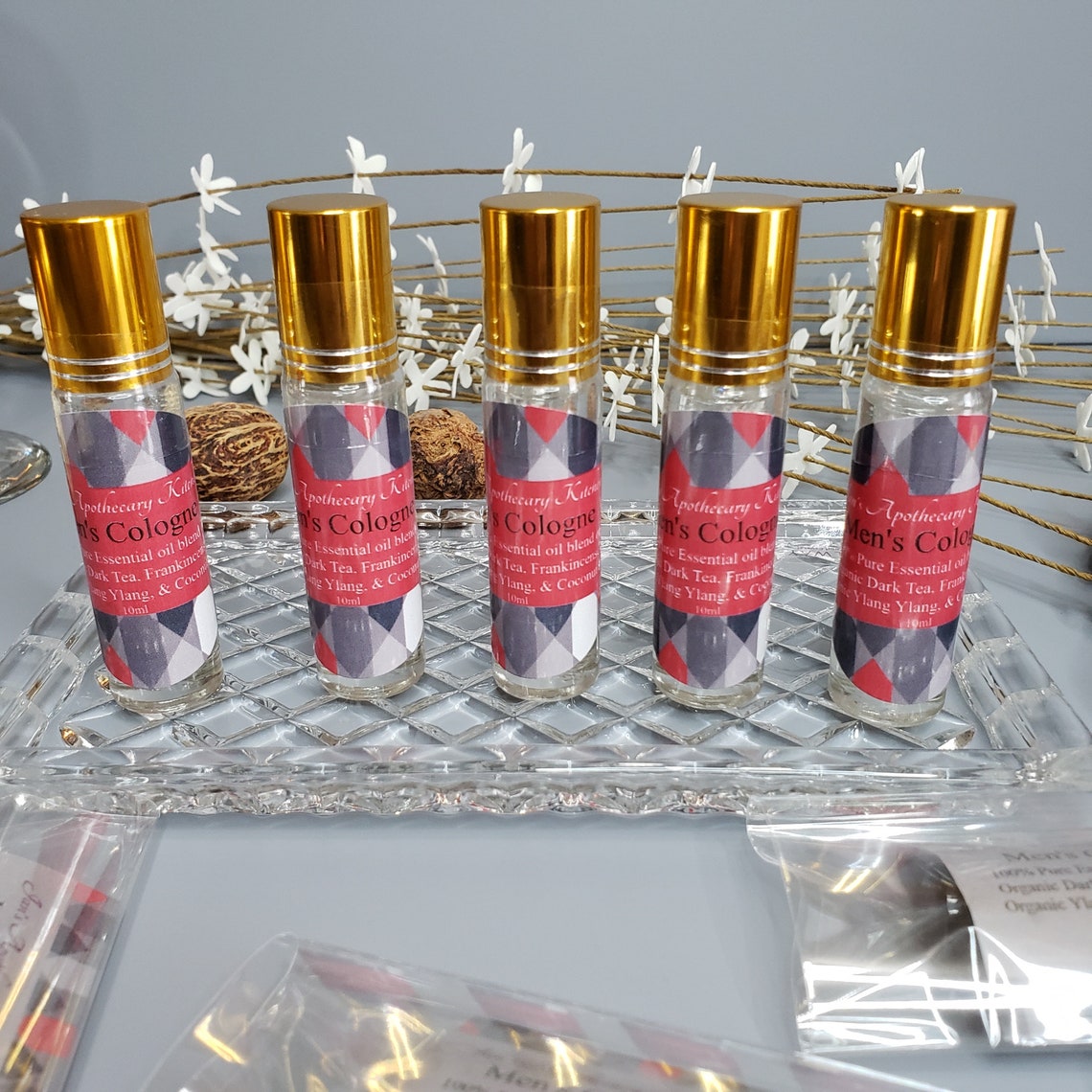 Men's Cologne Pure essential oil blend made with Dark Etsy