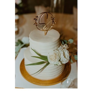 Wedding cake topper acrylic, Last name wedding cake topper