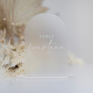 Table numbers for wedding, Arch table numbers, acrylic table numbers, wedding table numbers, modern wedding decor