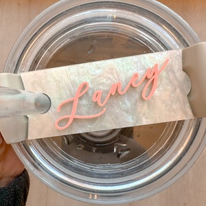 Name Plate Topper for tumbler, Quencher name tag, swiftie name tag for tumbler, Lover personalized tumbler, personalized name tumbler