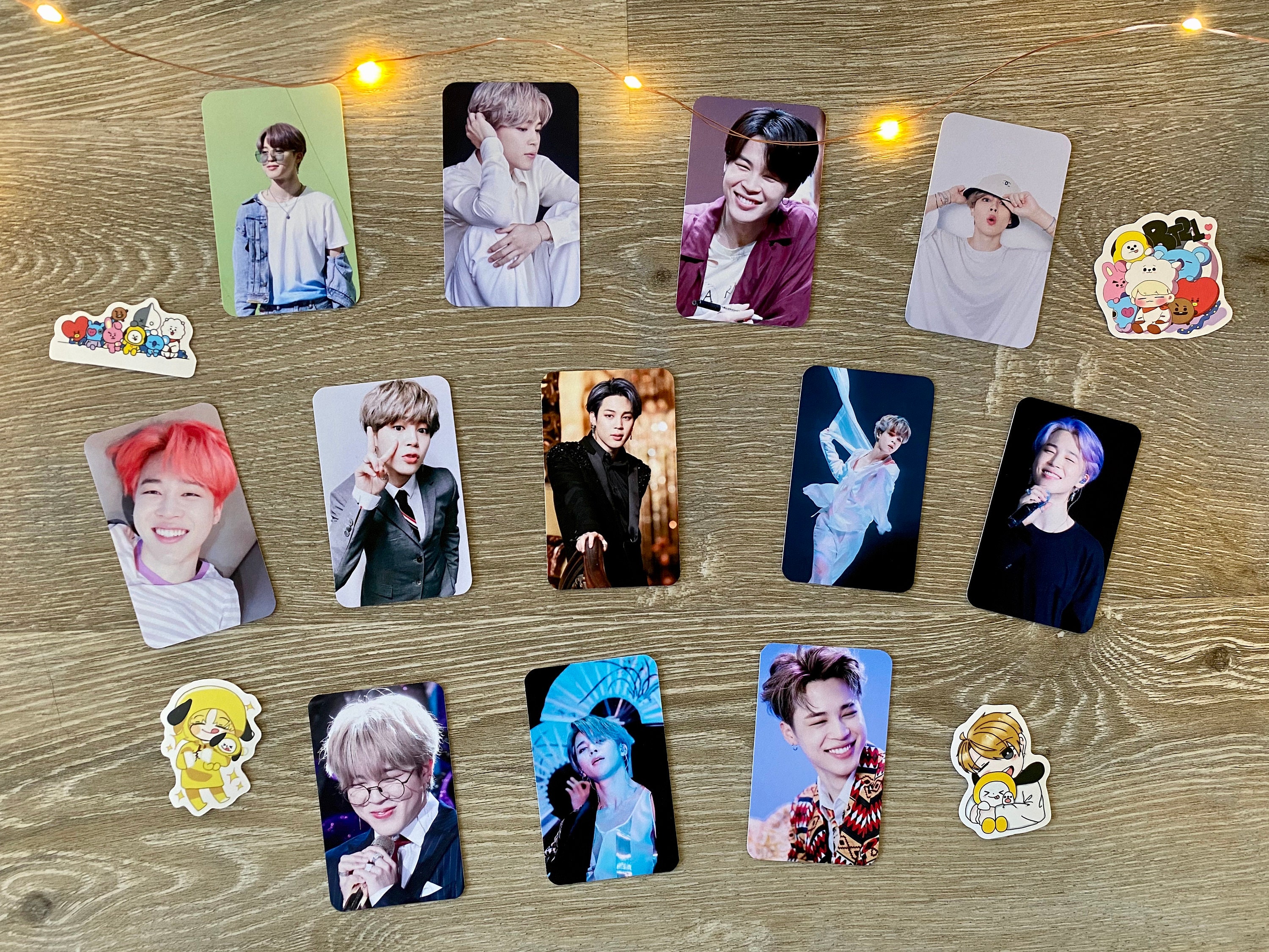 Laminated/Unlaminated BTS Jimin Photocards ~ Jimin Unofficial Photoca…