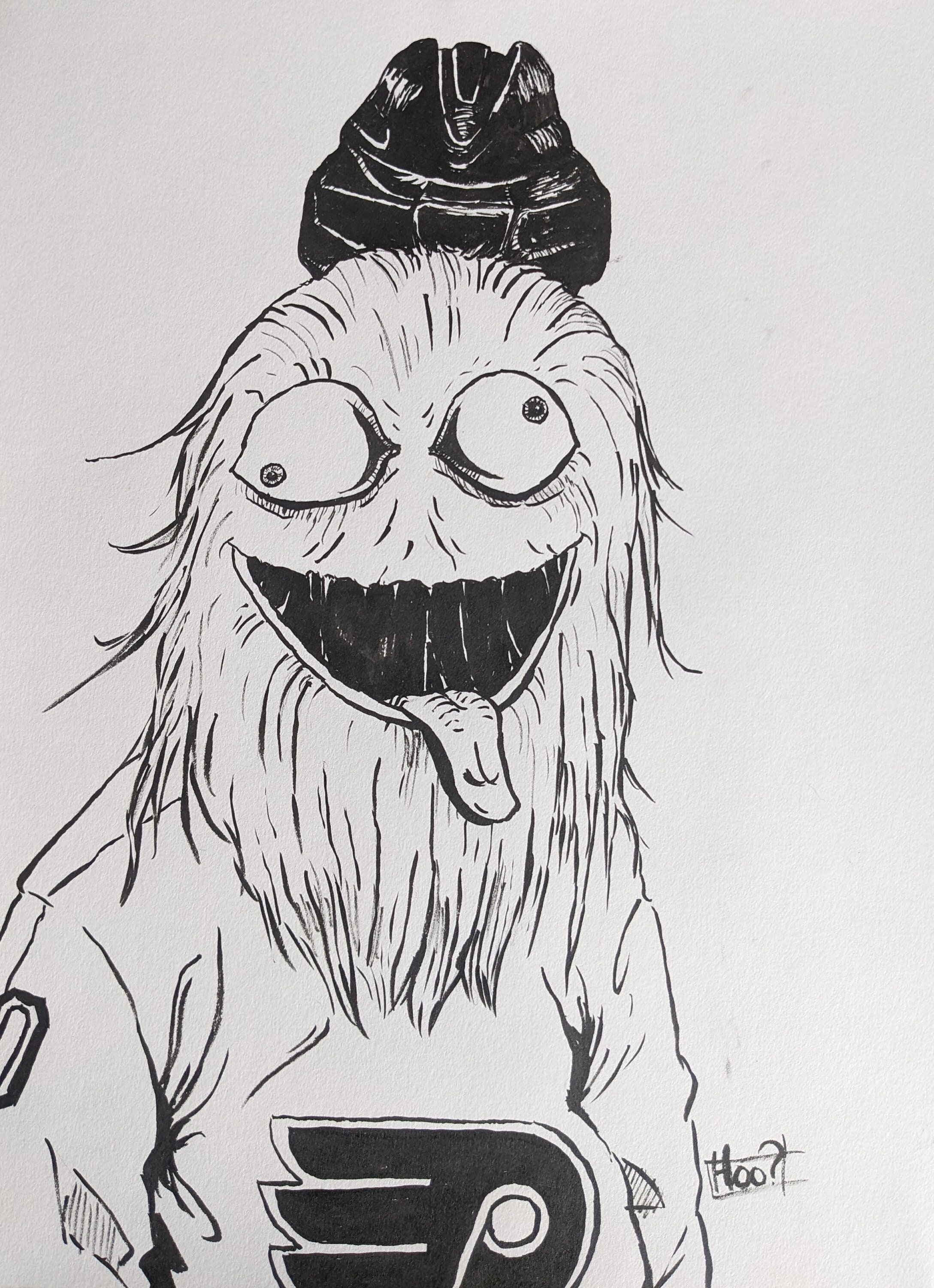 Draw Gritty Simple Gritty Ink Drawing - Etsy