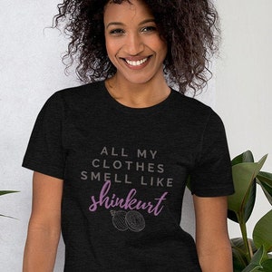 All My Clothes Smell Like Shinkurt Amharic Graphic Tee | Unisex T-Shirt