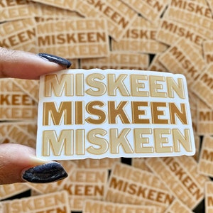 MISKEEN Habesha Sticker | Habesha Ethiopian Eritrean Sticker Waterproof and Dishwasher Safe