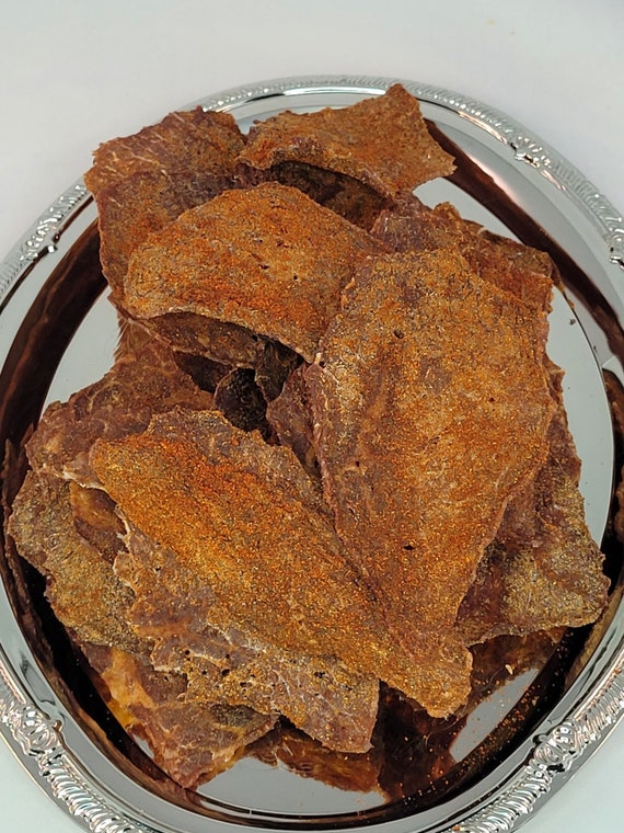 Red Chile Beef Jerky/carne Seca Etsy