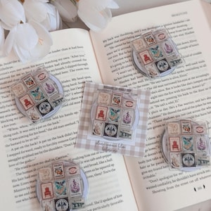 Romantasy Dragon Kindle Grip, Stämpel Kindle Magsafe Kindle-tillbehör, Bokinspirerade presenter till läsare, Booktok, Bokinspirerad merchandise, Bokälskarpresent