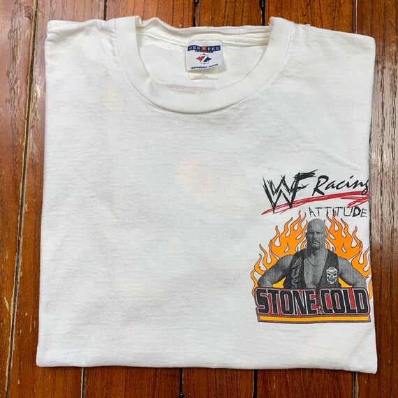 1999 WWF Racing Stone Cold Steve Austin Tee