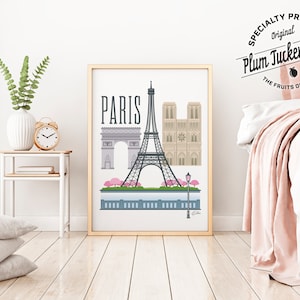 Paris France / INSTANT DOWNLOAD / Printable Wall Art / Artwork Travel ...