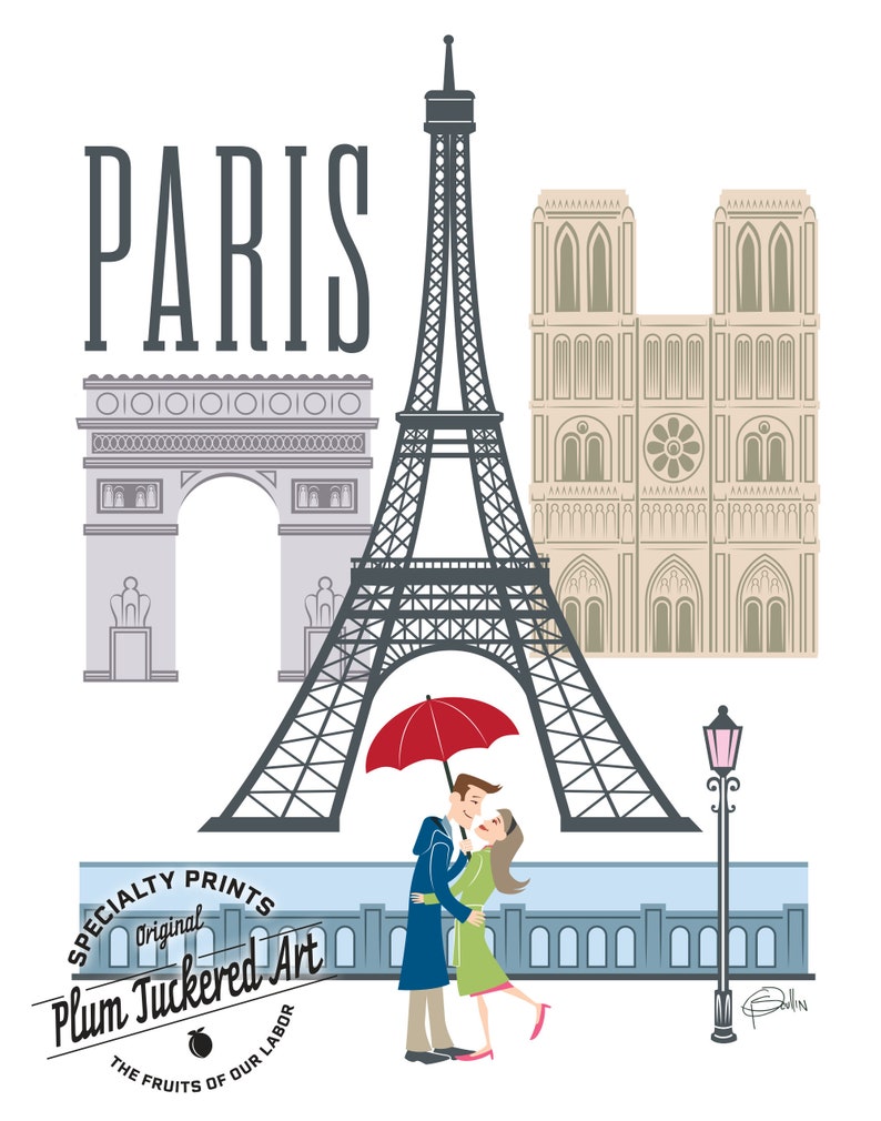 Paris France / INSTANT DOWNLOAD / Printable Wall Art / Artwork Travel ...