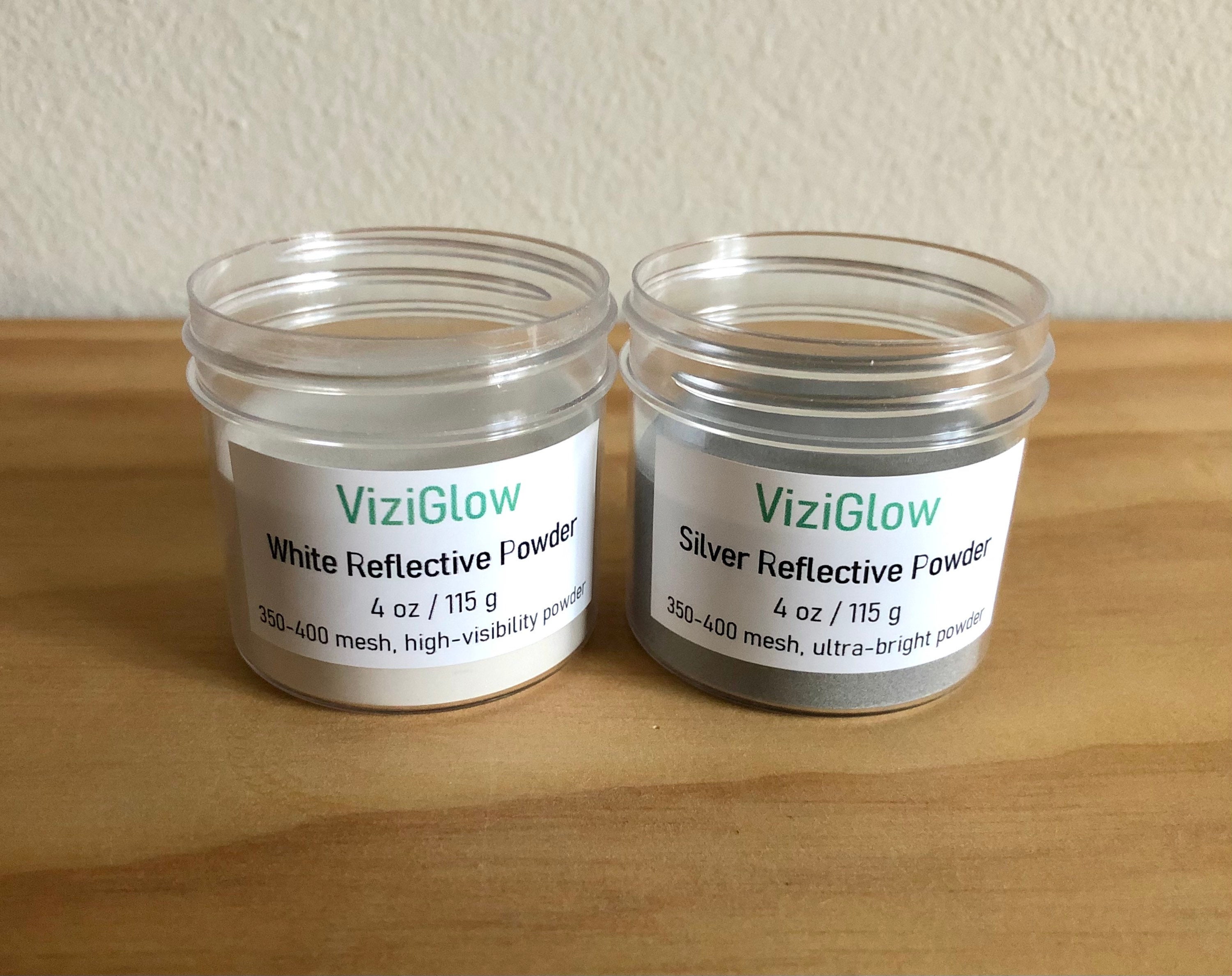 Reflective Powder 4 oz White and Silver High-visibility | Etsy