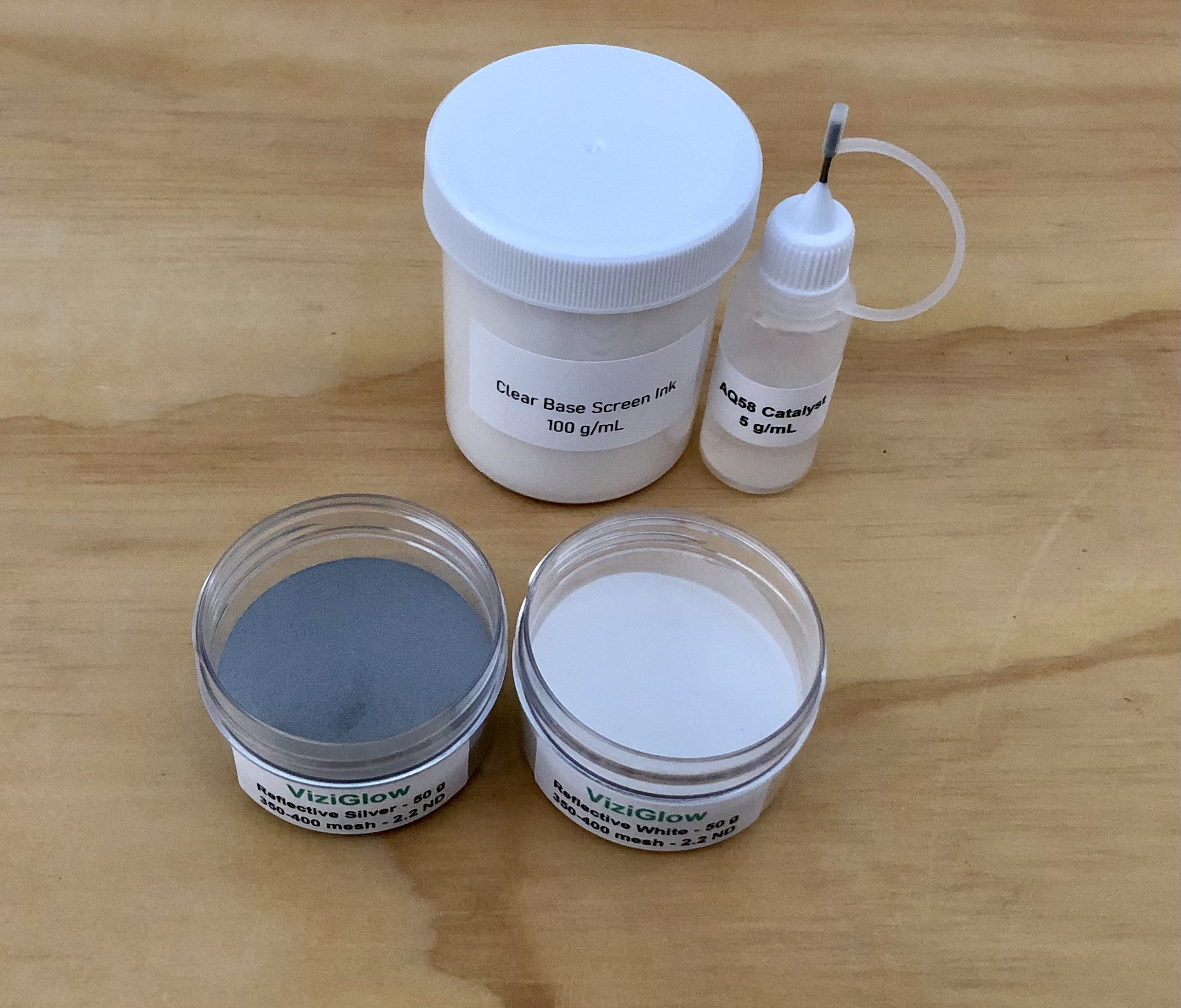 Reflective Fabric Screenprinting Ink DIY Kit White or Etsy New Zealand