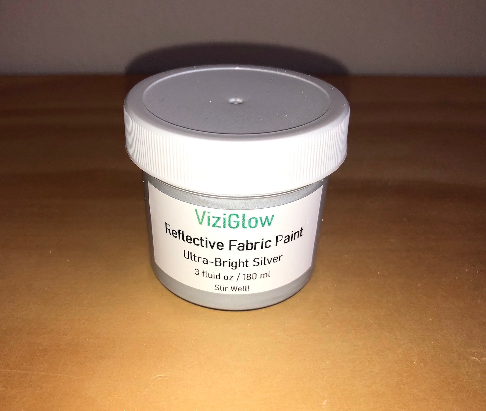 Silver Reflective Fabric Paint 3 Oz Ultrabright Etsy