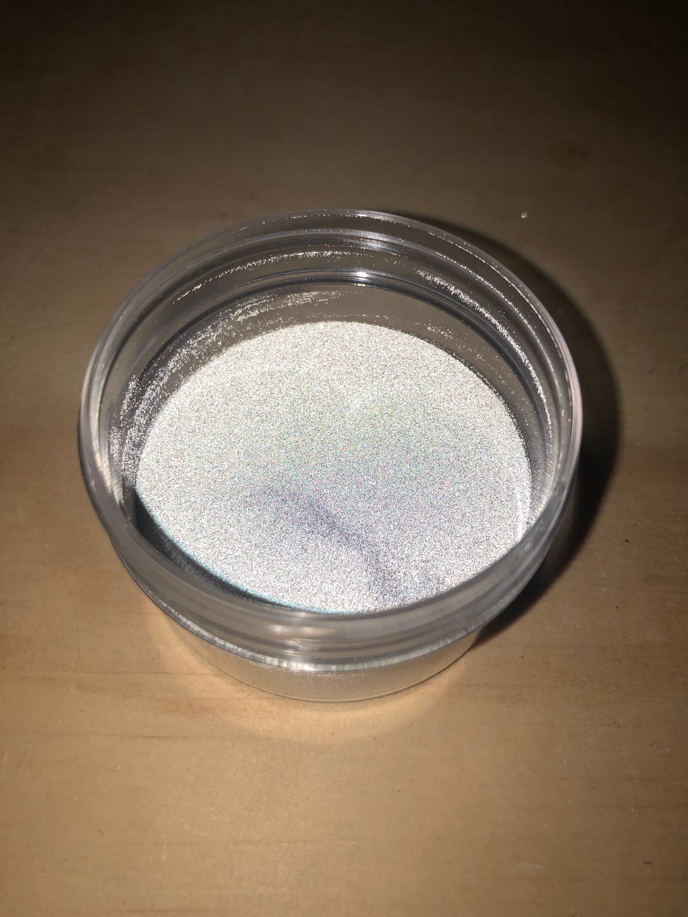 Poudre Réfléchissante Gris Argenté – Additif 50 Ou 100 Gr – StickersLab