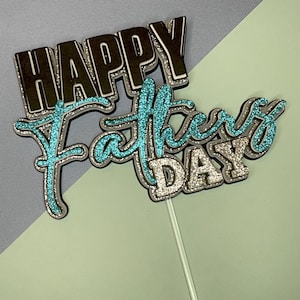 Caketopper Alles Gute zum Vatertag. Digitale Schnittdatei für Cameo und Cricut SVG. Topperkuchen für Papa